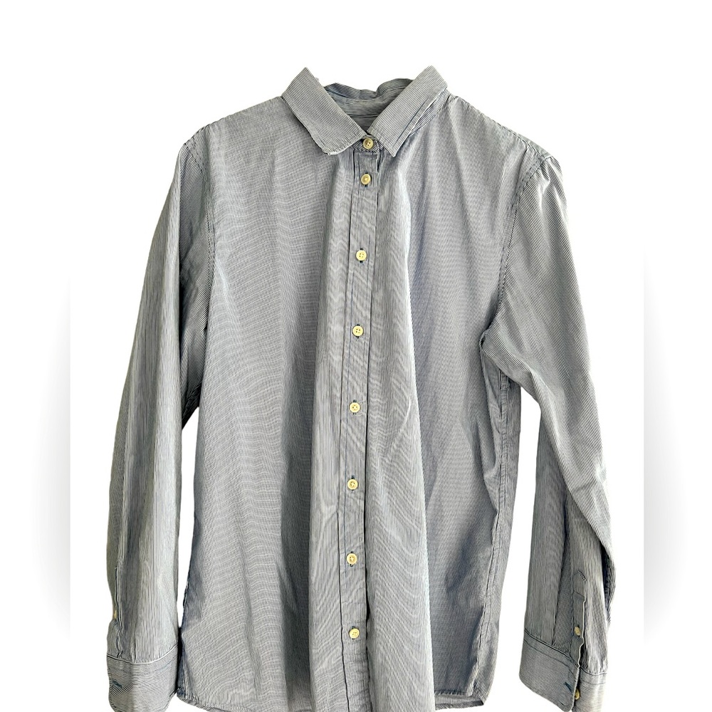 Banana Republic Stripped Button Up Shirt Mens L
